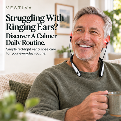 Vestiva 2-in-1 Red Light Ear & Nose Device