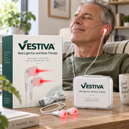 Vestiva 2-in-1 Red Light Ear & Nose Device