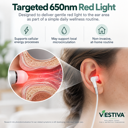 Vestiva 2-in-1 Red Light Ear & Nose Device